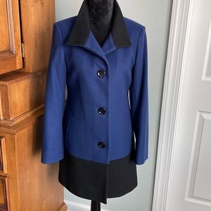 Michael Kors jacket blue and black, fully lined size 4